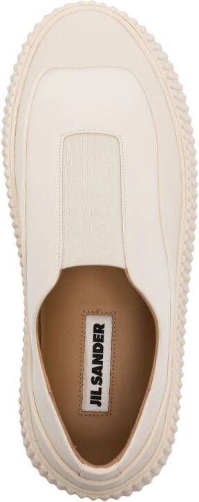 Jil Sander chunky slip-on sneakers White