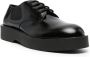 Jil Sander chunky-sole leather Derby shoes Black - Thumbnail 2