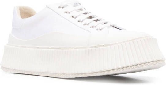Jil Sander chunky sole sneakers White
