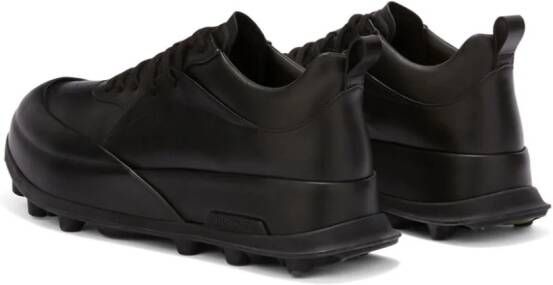 Jil Sander chunky toecap sneakers Black
