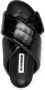 Jil Sander crossover-strap leather sandals Black - Thumbnail 4