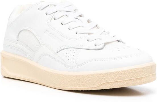 Jil Sander debossed-logo low-top sneakers White