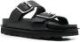 Jil Sander double buckle-fastening sandals Black - Thumbnail 2