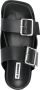 Jil Sander double buckle-fastening sandals Black - Thumbnail 4