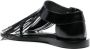 Jil Sander fringe-detail leather sandals Black - Thumbnail 3