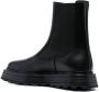 Jil Sander high-top leather chelsea boots Black - Thumbnail 3