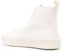 Jil Sander high-top leather sneakers White - Thumbnail 3