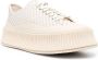 Jil Sander interwoven flatform low-top sneakers White - Thumbnail 2