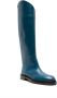 Jil Sander knee-high leather boots Blue - Thumbnail 2