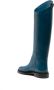 Jil Sander knee-high leather boots Blue - Thumbnail 3