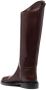 Jil Sander knee-length leather boots Brown - Thumbnail 3