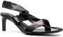 Jil Sander knotted-strap leather sandals Black - Thumbnail 2