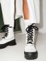 Jil Sander lace-up leather boots White - Thumbnail 3