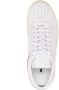 Jil Sander lace-up leather sneakers White - Thumbnail 4