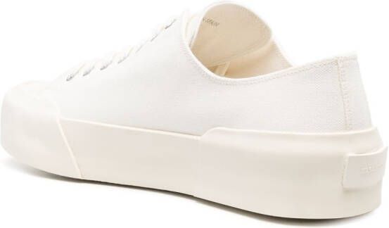 Jil Sander lace-up low-top sneakers White