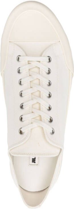 Jil Sander lace-up low-top sneakers White