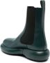 Jil Sander leather ankle boots Green - Thumbnail 3