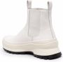 Jil Sander leather Chelsea boots White - Thumbnail 3