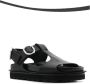Jil Sander leather chunky sandals Black - Thumbnail 2