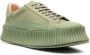 Jil Sander round-toe chunky-sole sneakers Green - Thumbnail 2