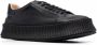 Jil Sander leather platform sneakers Black - Thumbnail 2