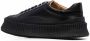 Jil Sander leather platform sneakers Black - Thumbnail 3