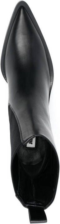 Jil Sander Louis 80mm ankle boots Black