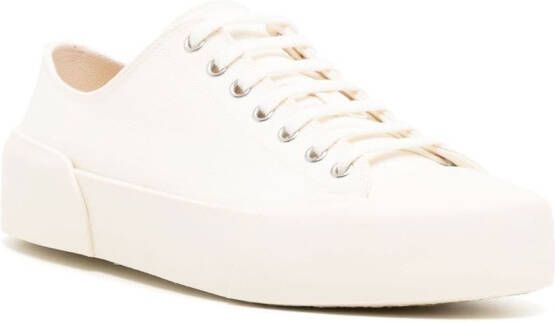 Jil Sander low-top canvas sneakers White