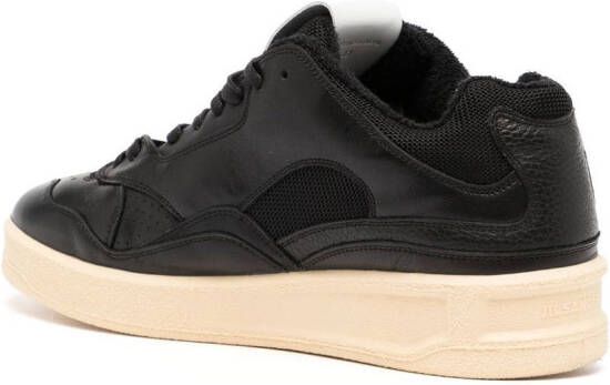 Jil Sander low-top lace-up sneakers Black