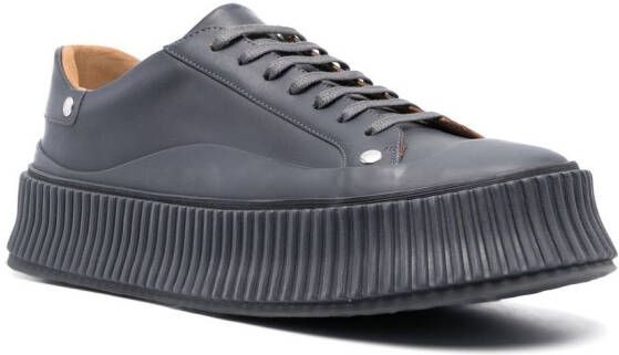 Jil Sander low-top platform sneakers Grey