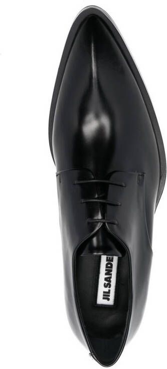 Jil Sander Master 35mm lace-up shoes Black