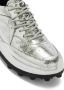 Jil Sander metallic-effect leather sneakers Silver - Thumbnail 4