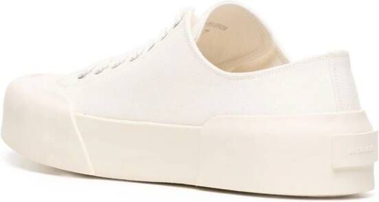 Jil Sander one-tone low-top sneakers White
