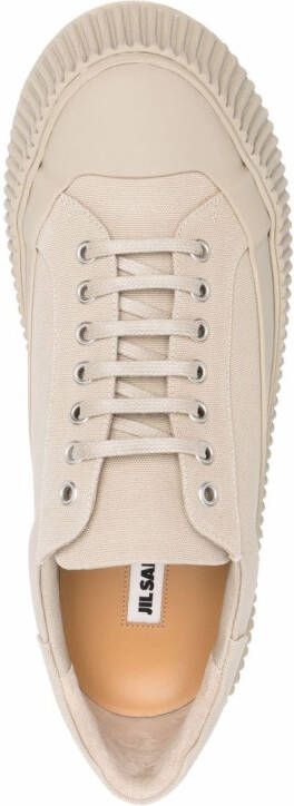 Jil Sander platform-sole sneakers Neutrals