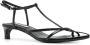 Jil Sander pointed open-toe leather sandals Black - Thumbnail 2