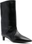 Jil Sander pointed-toe leather boots Black - Thumbnail 2