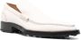 Jil Sander pointed-toe leather loafers White - Thumbnail 2