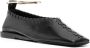Jil Sander ring-detail ballerina shoes Black - Thumbnail 2