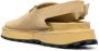 Jil Sander round-toe suede slippers Yellow - Thumbnail 3