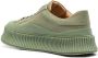 Jil Sander rubber-toecap ribbed-detail sneakers Green - Thumbnail 3