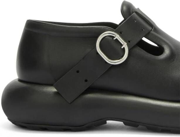 Jil Sander Scarpe leather loafers Black