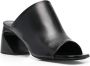 Jil Sander sculpted-heel leather mules Black - Thumbnail 2