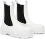 Jil Sander slip-on leather ankle boots White - Thumbnail 2
