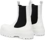 Jil Sander slip-on leather ankle boots White - Thumbnail 3