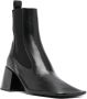 Jil Sander square-toe 65 ankle boots Black - Thumbnail 2