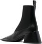Jil Sander square-toe 65 ankle boots Black - Thumbnail 3