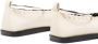 Jil Sander square toe stitch detail ballerina shoes Neutrals - Thumbnail 2