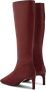 Jil Sander suede-panelled leather boots Red - Thumbnail 2