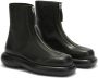 Jil Sander zip-up leather boots Black - Thumbnail 2