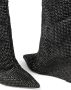 Jimmy Choo 85mm Blake crystal-embellished boots Black - Thumbnail 4